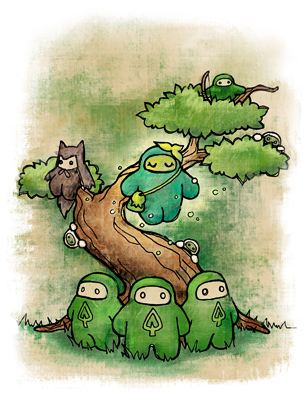 Legends of Ninjatown - Forest Squad