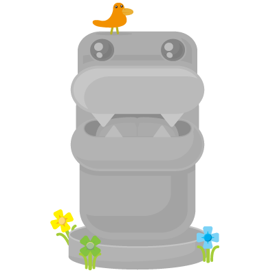 Feroshi the Dino Slug (Monument)