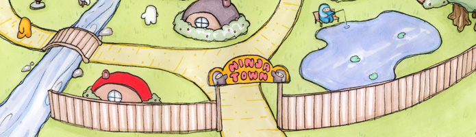 Ninjatown story scene detail